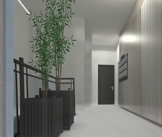 Diseño interiores 3D render pisos y casas