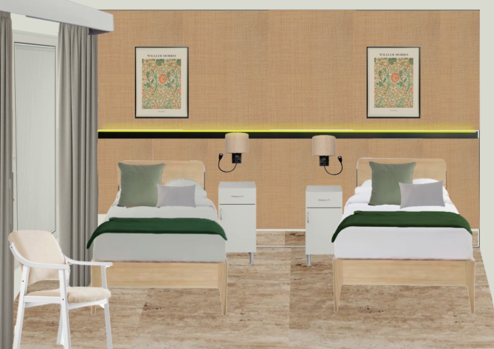 servicio de interiorismo para centro geriatrico